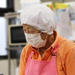 アムールで働く厨房職員